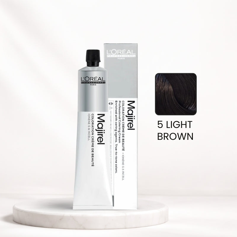 L'Oréal Majirel Color Tube – 5 Light Brown