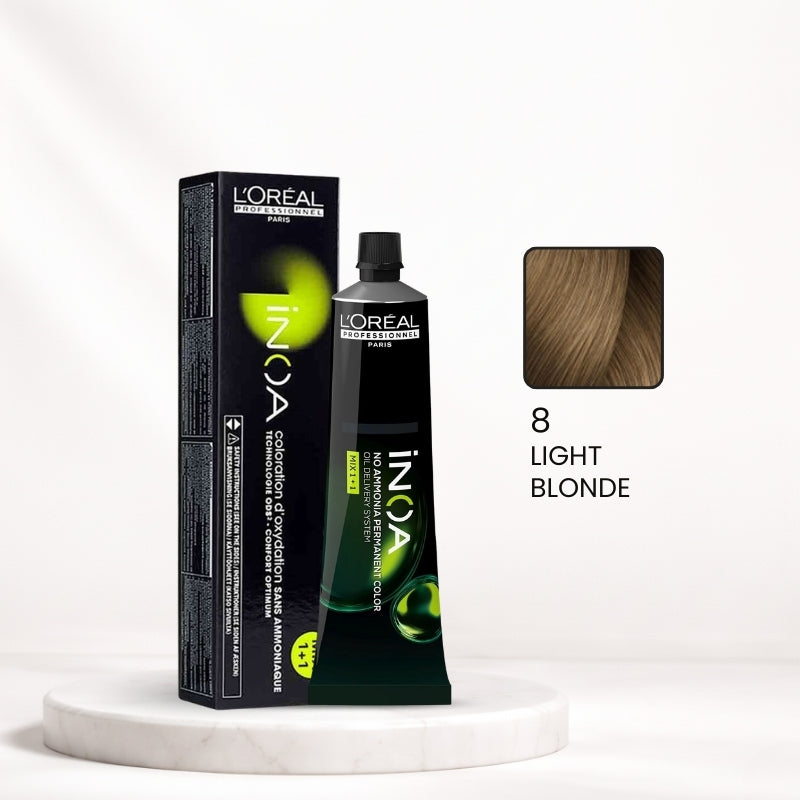 L'Oréal INOA Color Tube – 8 Light Blonde