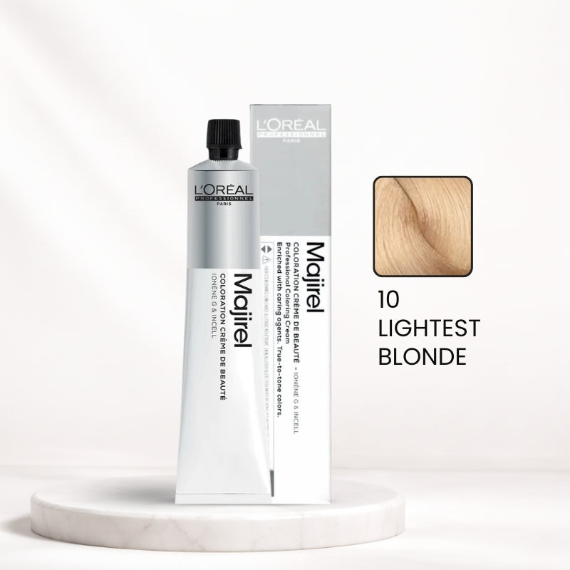 L'Oréal Majirel Color Tube – 10 Lightest Blonde