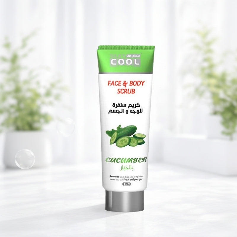 Silky Cool Face And Scrub Cucumber 275ml