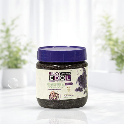 Silky Cool Foot & Body Scrub Gel (Lavender)