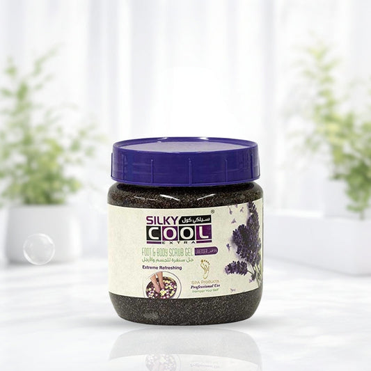 Silky Cool Foot & Body Scrub Gel (Lavender)