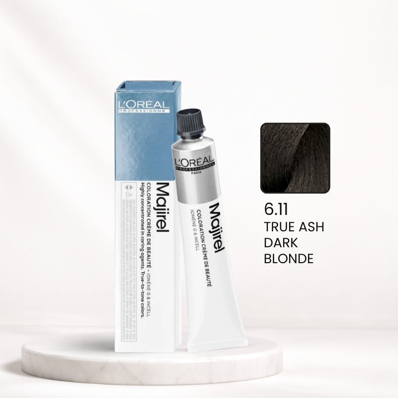L'Oréal Majirel Color Tube – 6.11 True Ash Dark Blonde