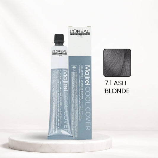 L'Oréal Majirel Color Tube – 7.1 Ash Blonde
