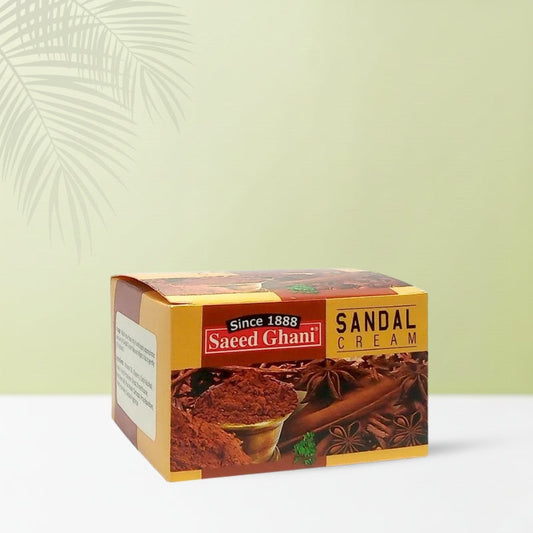Saeed Ghani Sandal Cream Jar 85gm