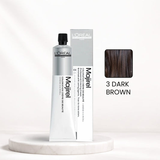 L'Oréal Majirel Color Tube – 3 Dark Brown