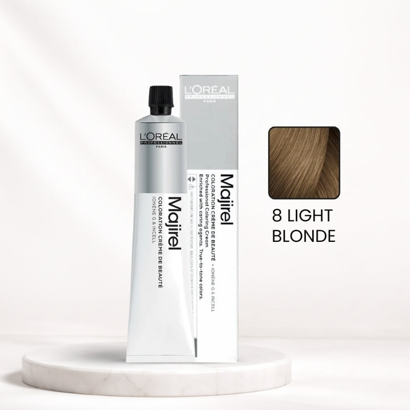 L'Oréal Majirel Color Tube – 8 Light Blonde